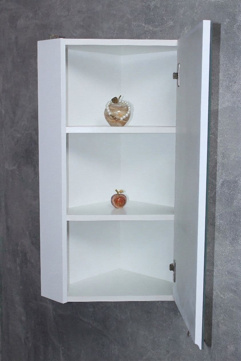 Шафа дзеркальна кутова h-750 (35*35)права Optima 