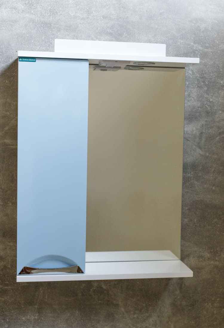 Дзеркало 1-55 ліве Луна блакитне